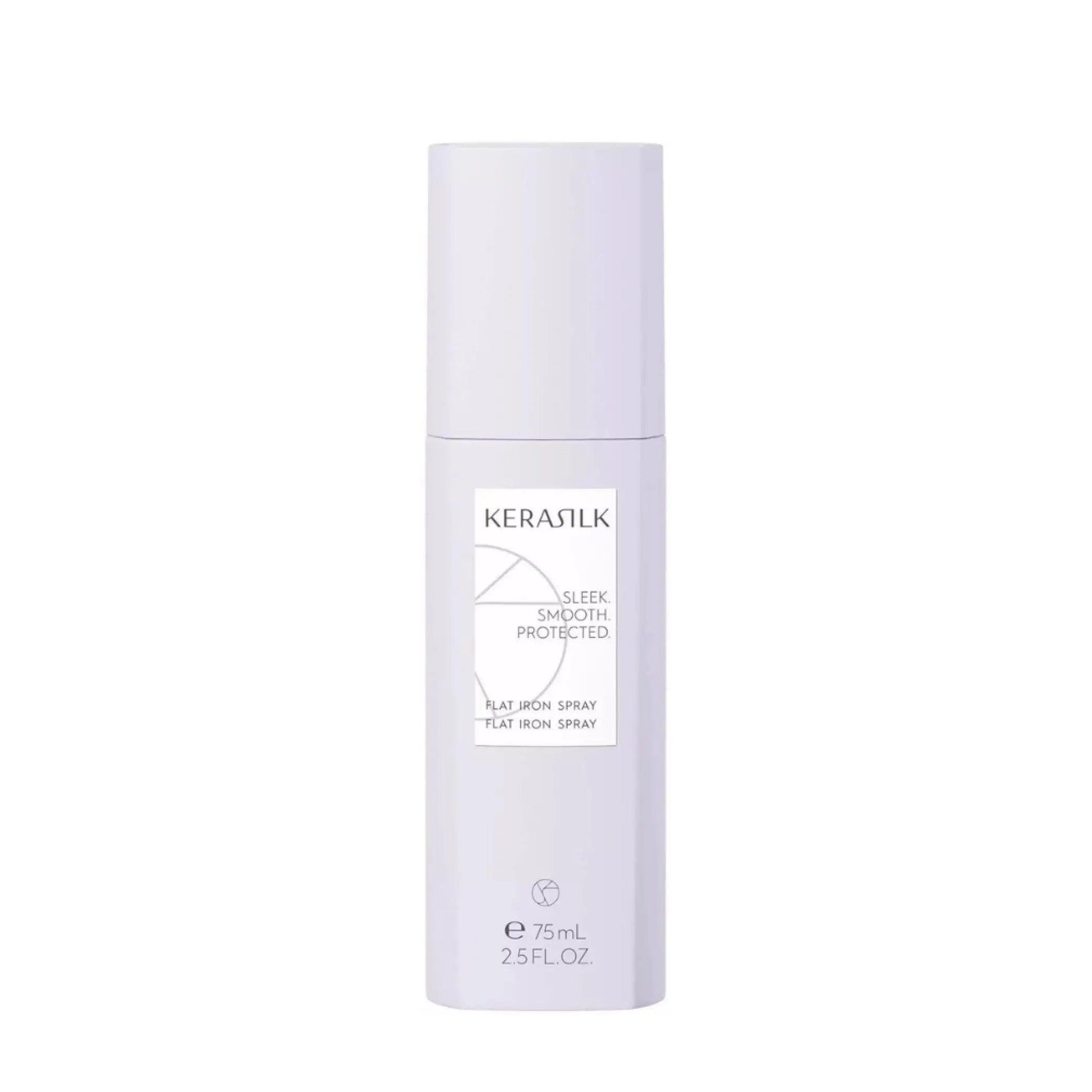 KERASTASE Sleek Smooth Protected Flat Iron Spray 75ml, heat protectant for all hair types and textures.