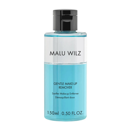 Malu Wilz Gentle Biphasic Makeup Remover 150ml bottle, effective and gentle makeup removal solution.