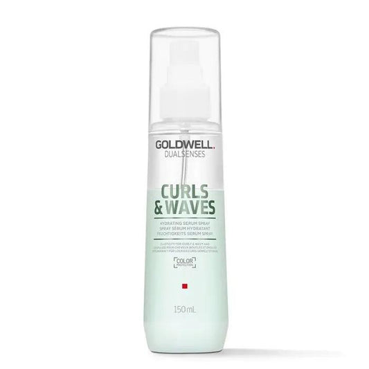 Goldwell Dualsenses Curls & Waves Hydrating Serum Spray bottle for curly and wavy hair, 150ml.