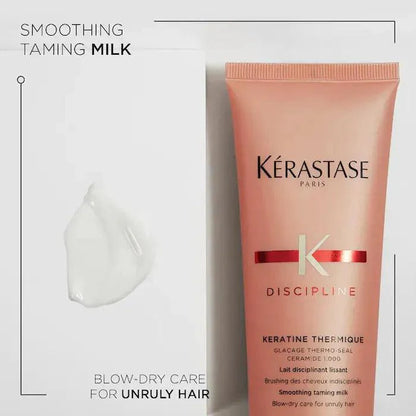 Kérastase Discipline Keratine Thermique Smoothing Taming Milk for unruly hair blow-dry care