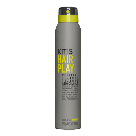 KMS Hairplay Playable Texture 200ml spray for natural texture and lasting, pliable finish in hair styling.