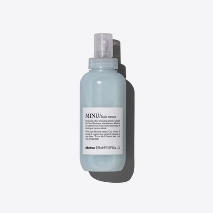 Davines MINU hair serum for color-treated hair in 150ml bottle for shine and nourishment