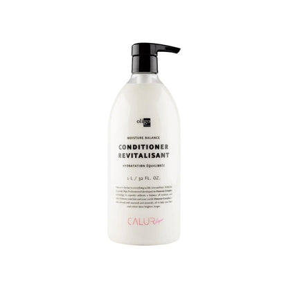 Moisture Balance Conditioner bottle, vegan, paraben-free, sulfate-free, for detangling and moisturizing hair.