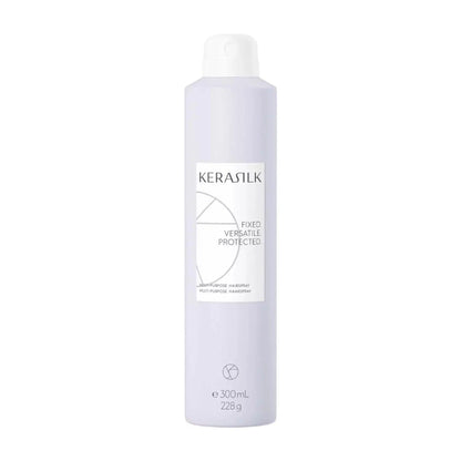 Kérastase Multi-Purpose Hairspray in elegant packaging for versatile styling and long-lasting hold, 300ml.