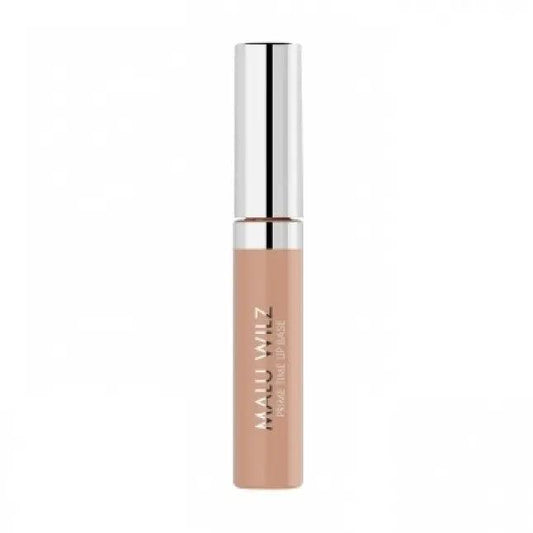 Malu Wilz Prime Time Lip Base 9ml packaging in a sleek tube, perfect for prepping lips before lipstick application.