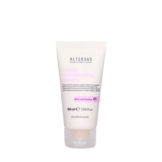 Repair Conditioning Cream by Alter Ego, 50 ml tube designed for deep nourishment and hair strengthening.