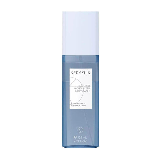 Kerastase Restored Moisturized Repairing Spray for damaged hair, 125ml bottle, ideal for all hair types and textures.