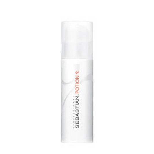 Sebastian Potion 9 leave-in conditioner for nourishing hair, enhancing manageability, and restoring shine.