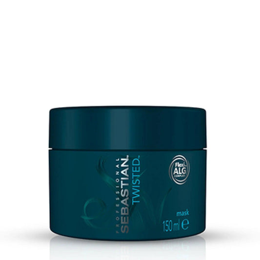 Sebastian Twisted Elastic Mask for hair, 150ml, nourishes and defines curls while combating humidity and frizz.