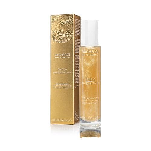 Sérum Tenseur Pour Le Corps Sikelia 100ml, modeling and invigorating booster for immediate smoothing effect.