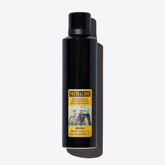 Pasta & Love After Shave Gel Bottle - Davines 300ml (10.14 fl. oz) Black Packaging