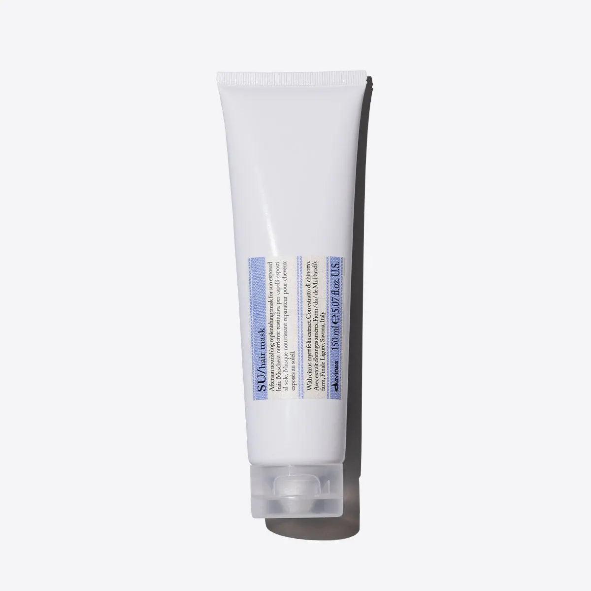 White skincare tube of S5 UV Repair Cream against a light background, designed for sun protection and skin repair.