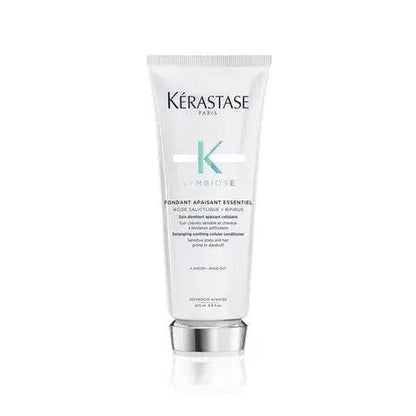 Kérastase Symbiose Fondant Apaisant Essentiel soothing hair conditioner for sensitive scalps.