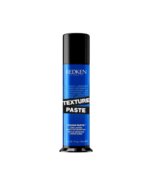 Redken Texture Paste for versatile styling, providing texture, definition, and flexible hold for all hair types.