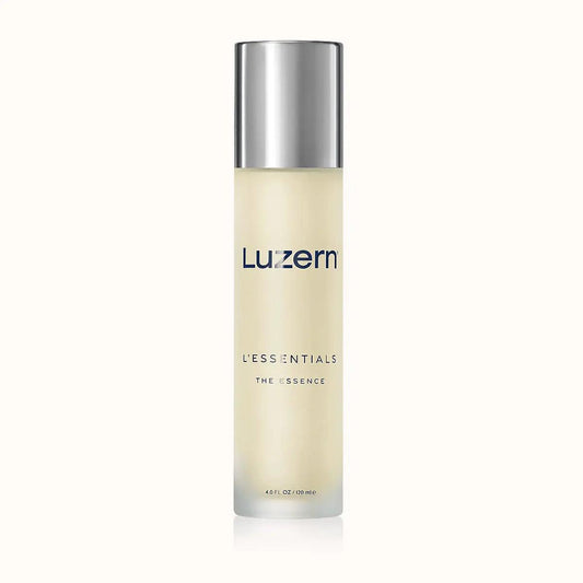 Luzern L'Essentials The Essence hydrating tonic for firming and nourishing skin with Swiss extracts and ceramides.