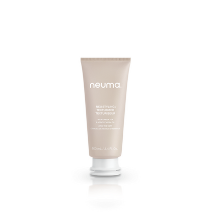 Neu Styling Texturizer crème in a 100ml tube, providing flexible hold, natural shine, and texture for all hair lengths.