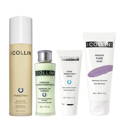 G.M Collin Acne Treatment Bundle For Normal/Combo Skin