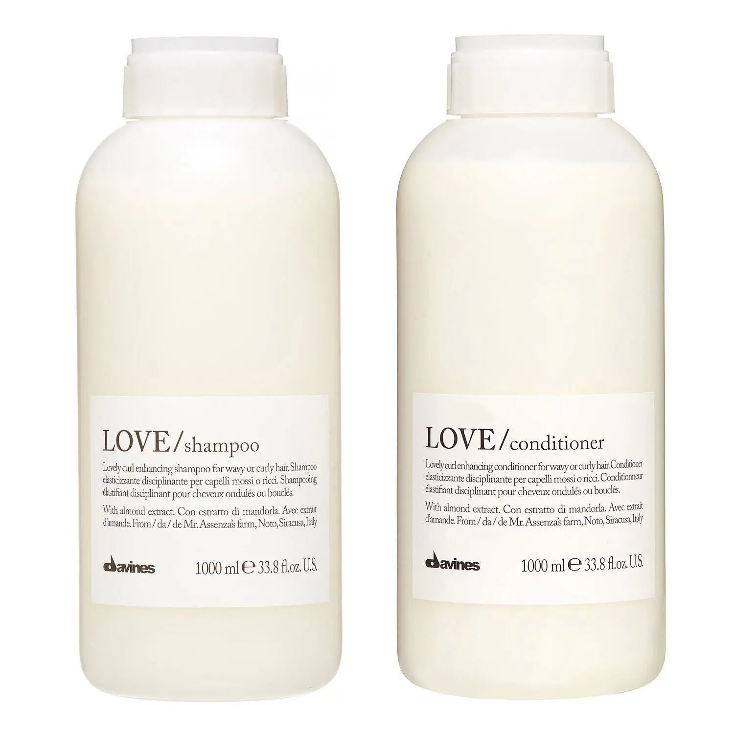 Davines Love Curl Pro Size Shampoo & Conditioner 1L Duo Davines Claudia Iacono