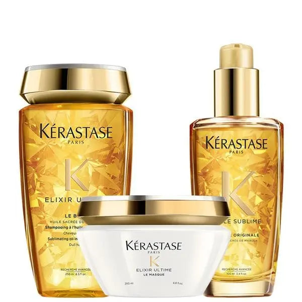 ELIXIR ULTIME DEEP TREATMENT HAIR CARE SET Kerastase Claudia Iacono