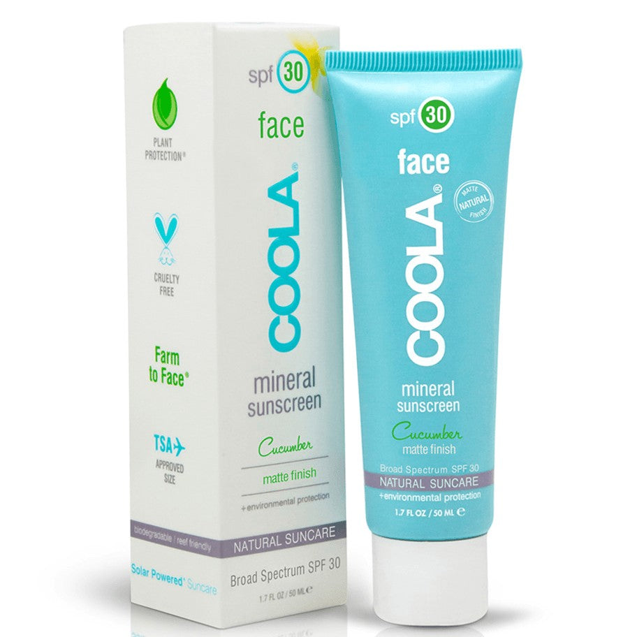 MINERAL FACE SPF 30 MATTE CUCUMBER Coola Claudia Iacono