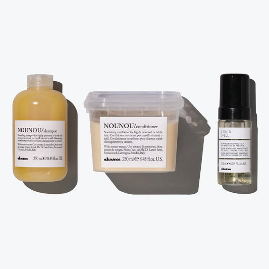 NOUNOU + LIQUID SPELL SET Davines Claudia Iacono