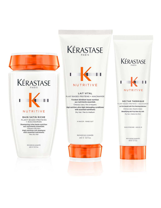 Nutritive: Hydrating Routine For Medium To Thick Hair Kérastase Claudia Iacono