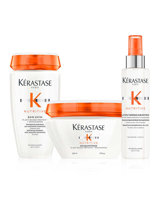 Nutritive: Intense Hydrating Routine For Fine To Medium Hair Kérastase Claudia Iacono