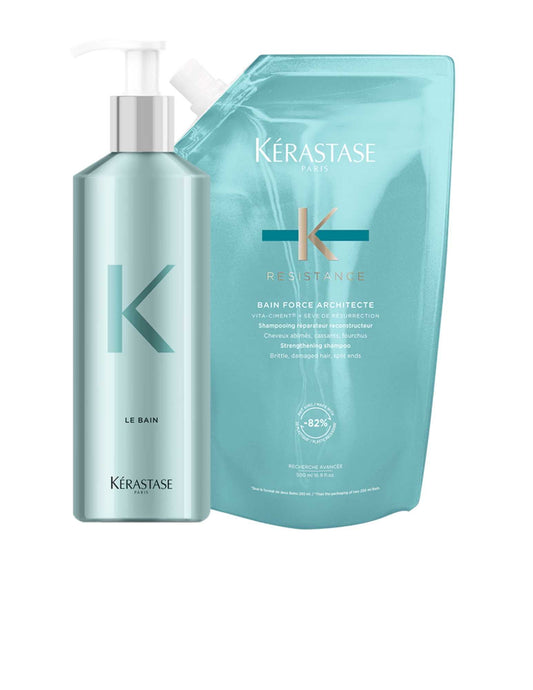 Résistance Bain Force Architecte Shampoo Refill Bundle Kerastase Claudia Iacono