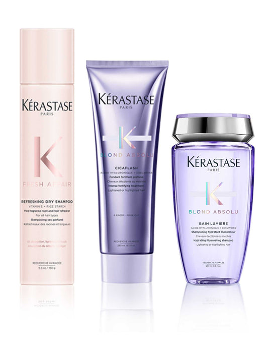 Routine Blond Absolu & Dry Shampoo Fresh Affair Kerastase Claudia Iacono