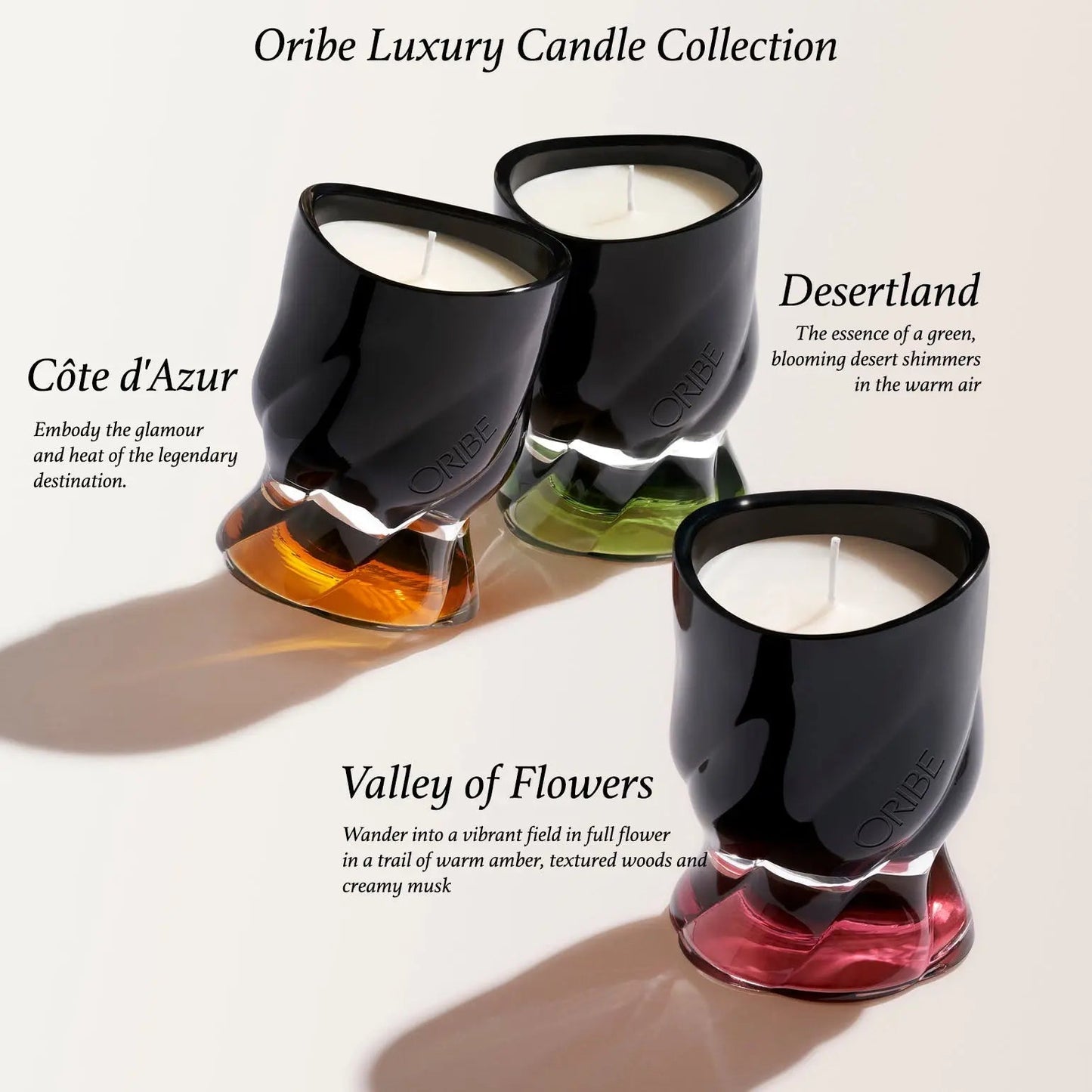 Valley of Flowers Scented Candle Oribe Claudia Iacono